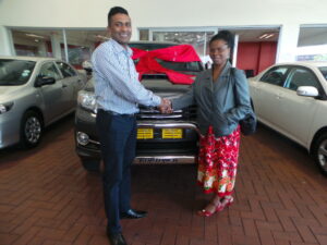 CMH toyota Umhlanga Deliveries