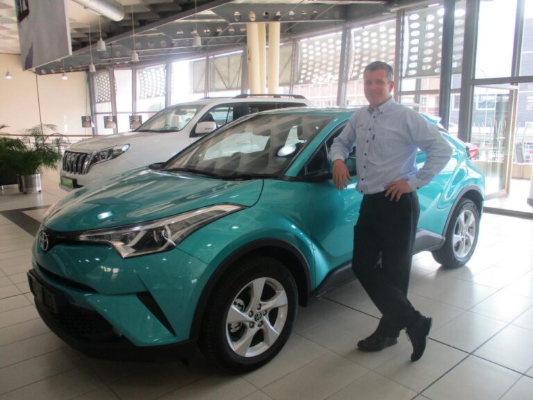 The The New CMH Toyota Melrose Dealer Principal Dean Chater