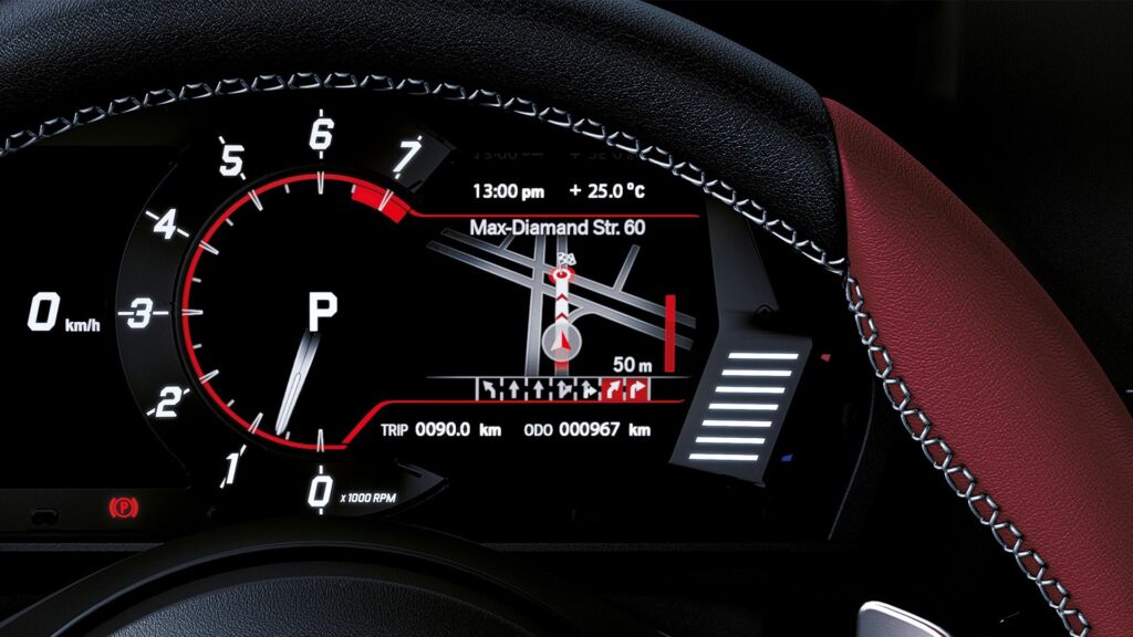 CMH Toyota Alberton - Toyota Supra HUD