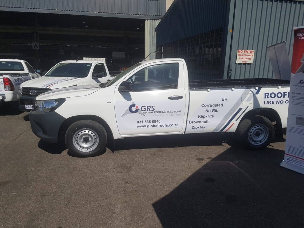 CMH Toyota GRS Hilux branding