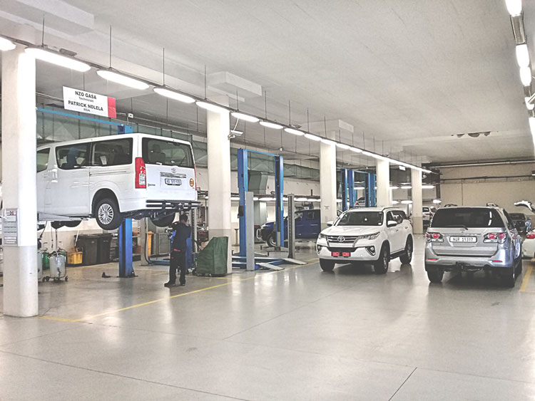CMH Toyota Umhlanga - Toyota-Workshop
