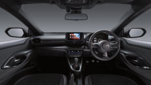 Interior infotainment and steering